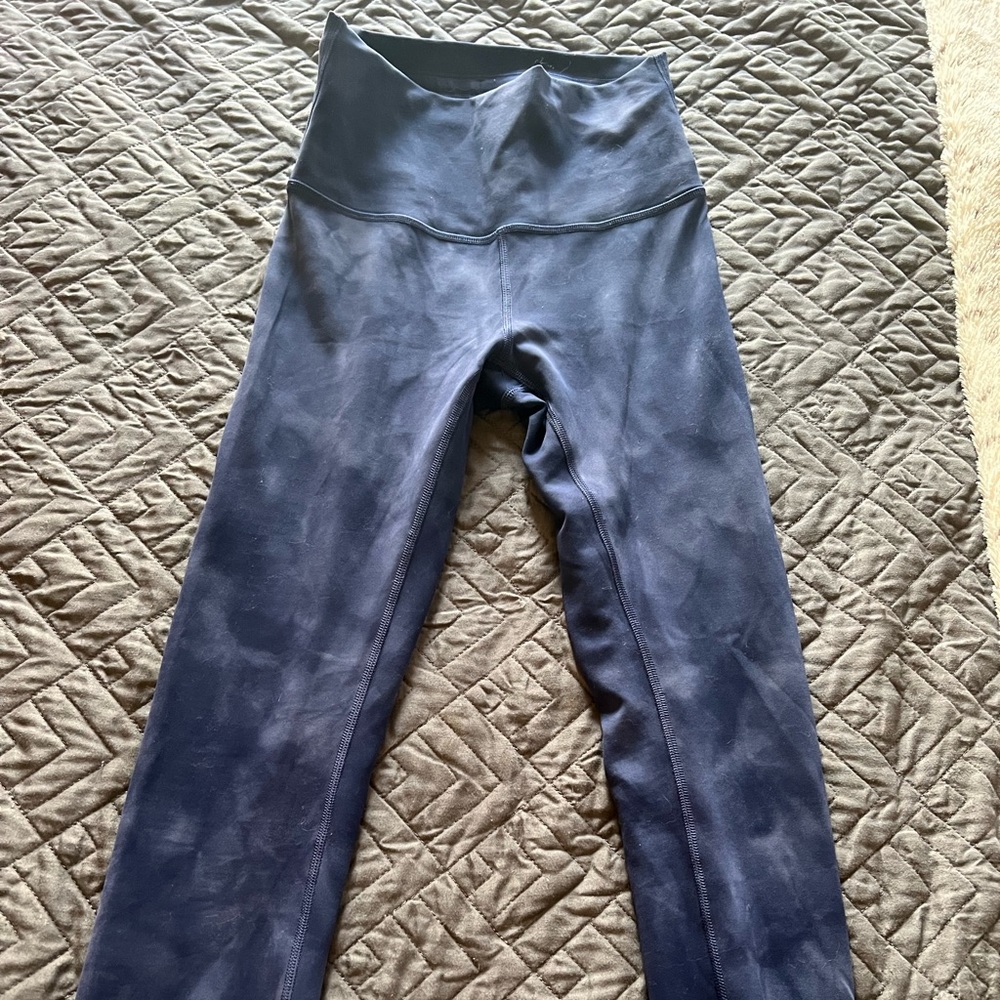 Lululemon wunder under leggings (diamond dye)